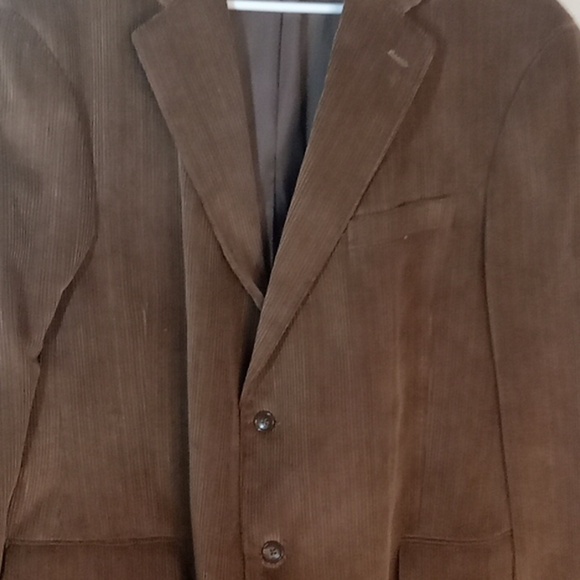 Dockers brown cotton suit jacket 48R - Picture 2 of 6